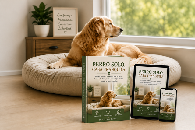 Perro solo, Casa tranquila.